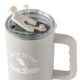 thumbnail image 6 of Logo Brands North Texas Eagles Stainless Steel Tumbler Set, 6 of 7
