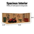 thumbnail image 5 of Handy Home Products Gable 10' x 16' Outdoor Wooden Shed, Choose Installation, 5 of 16