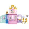 thumbnail image 4 of Disney Princess Close & Carry Foldable Castle Playset with 5 Play Areas & 20 Accessories, 4 of 5