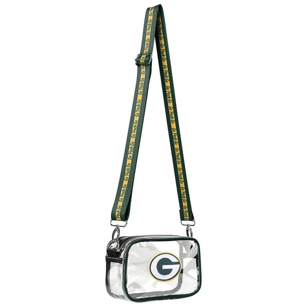 Green Bay Packers Clear Crossbody Bag