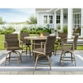 thumbnail image 1 of Member's Mark Hampton High Dining Set with Fire, 7pc, 1 of 5