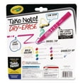 thumbnail image 5 of Crayola Take Note Dry-Erase Markers, Broad, Chisel Tip, Assorted, 12/Pack, 5 of 5