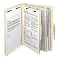 thumbnail image 5 of Smead 2/5 Cut Tab Six-Section Classification Folders with Divider, Manila Letter, 10ct., 5 of 6