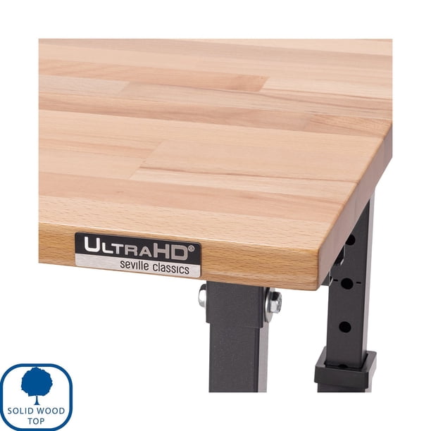 Seville Classics UltraHD Interlocking Height Adjustable Workbench