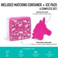 thumbnail image 5 of Fit + Fresh 3-Piece Novelty Insulated Lunch Bag Kit, Assorted Shapes and Colors, 5 of 8