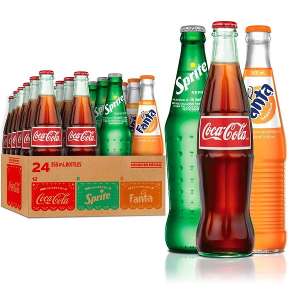Coca-Cola de Mexico Variety Pack, 12 fl. oz., 24 pk.