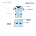 thumbnail image 5 of Member's Mark Boys 4-Piece Organic Cotton Pajama, 5 of 9
