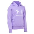 thumbnail image 1 of Under Armour Girls Rival Fleece Big Logo Print Fill Hoodie, 1 of 5