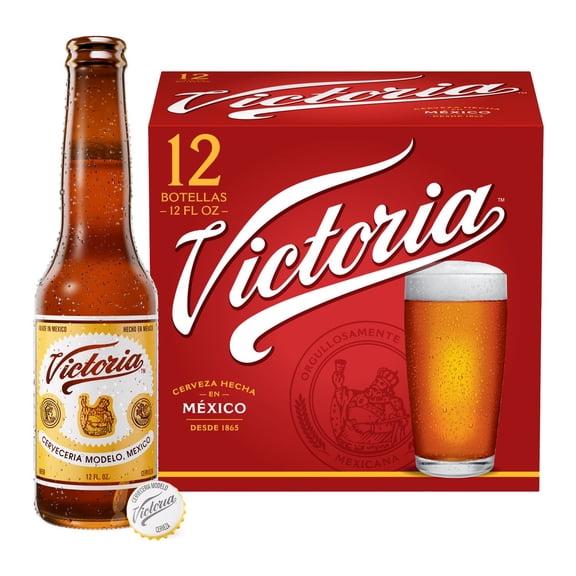 Victoria Mexican Lager Beer, 12 fl. oz. bottle, 12 pk.