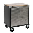 thumbnail image 1 of Seville Classics UltraHD 4-Drawer Rolling Cabinet, 28" W x 25" D x 34.5" H, 1 of 12