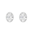 thumbnail image 2 of Lab Created Diamond Earrings in 14K Gold, 2 of 7