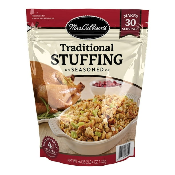 mrs cubbison's classic seasoned dressing Mrs. Cubbison's Stuffing, Traditional, Seasoned