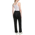 thumbnail image 3 of Halston Women's Velour Ribbed Pant, 3 of 7