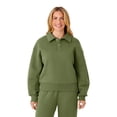 thumbnail image 3 of MEMBER'S MARK COLLARED FLEECE TOP, 3 of 10