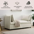 thumbnail image 2 of Henry 59" Stain-Resistant Upholstered Daybed, Assorted Colors, 2 of 9