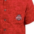 thumbnail image 4 of Champion NCAA Ohio State Buckeyes Hawaiian Shirt, 4 of 7