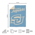 thumbnail image 5 of Logo Brands Southern University Jaguars Luxe Dreams Throw, 60" x 80", 5 of 6