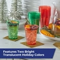thumbnail image 3 of Hefty Party Perfect Holiday-Colored Plastic Cups, 18 oz., 140 ct., 3 of 5
