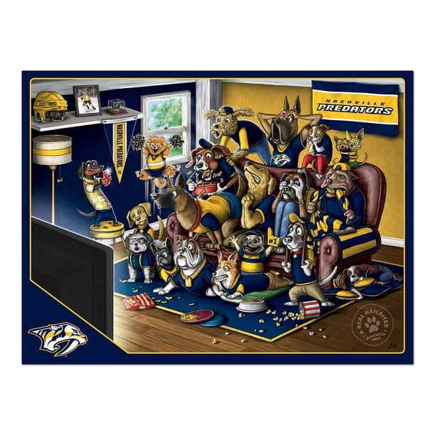 YouTheFan NHL Purebred Fans 500pc Puzzle, Assorted Teams