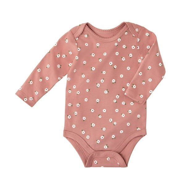 Member's Mark Baby 4-Pack Organic Cotton Bodysuit
