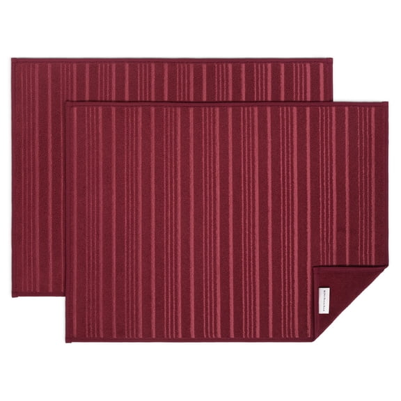 KitchenAid Rib Texture Dish Drying Mats, Set of 2, Assorted Colors