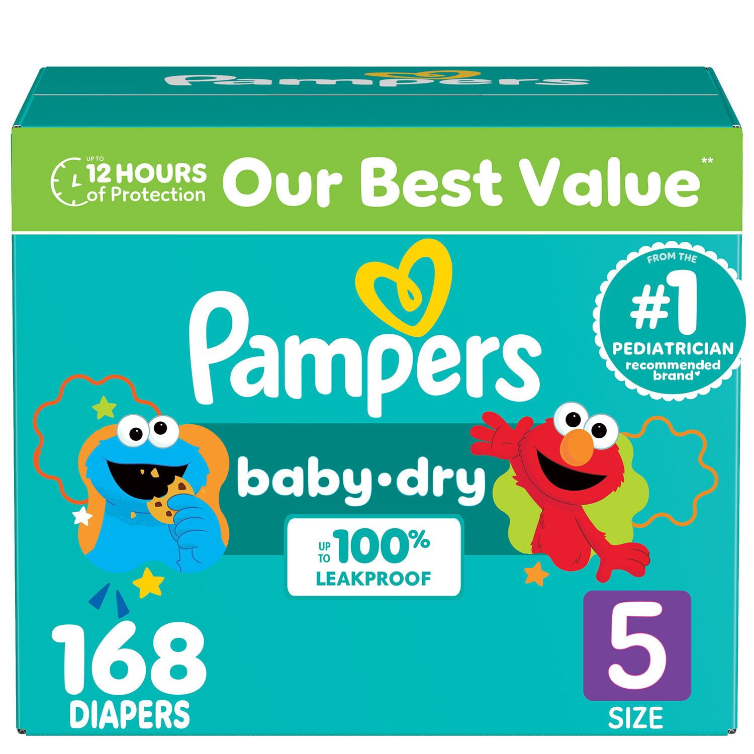 Pampers Baby Dry Diapers, Sizes 1-7 - Samsclub.com