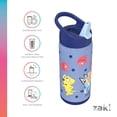 thumbnail image 6 of Zak Designs 14oz Double Wall Stainless Steel Siply Clutch Water Bottle, 2-Pack, 6 of 8