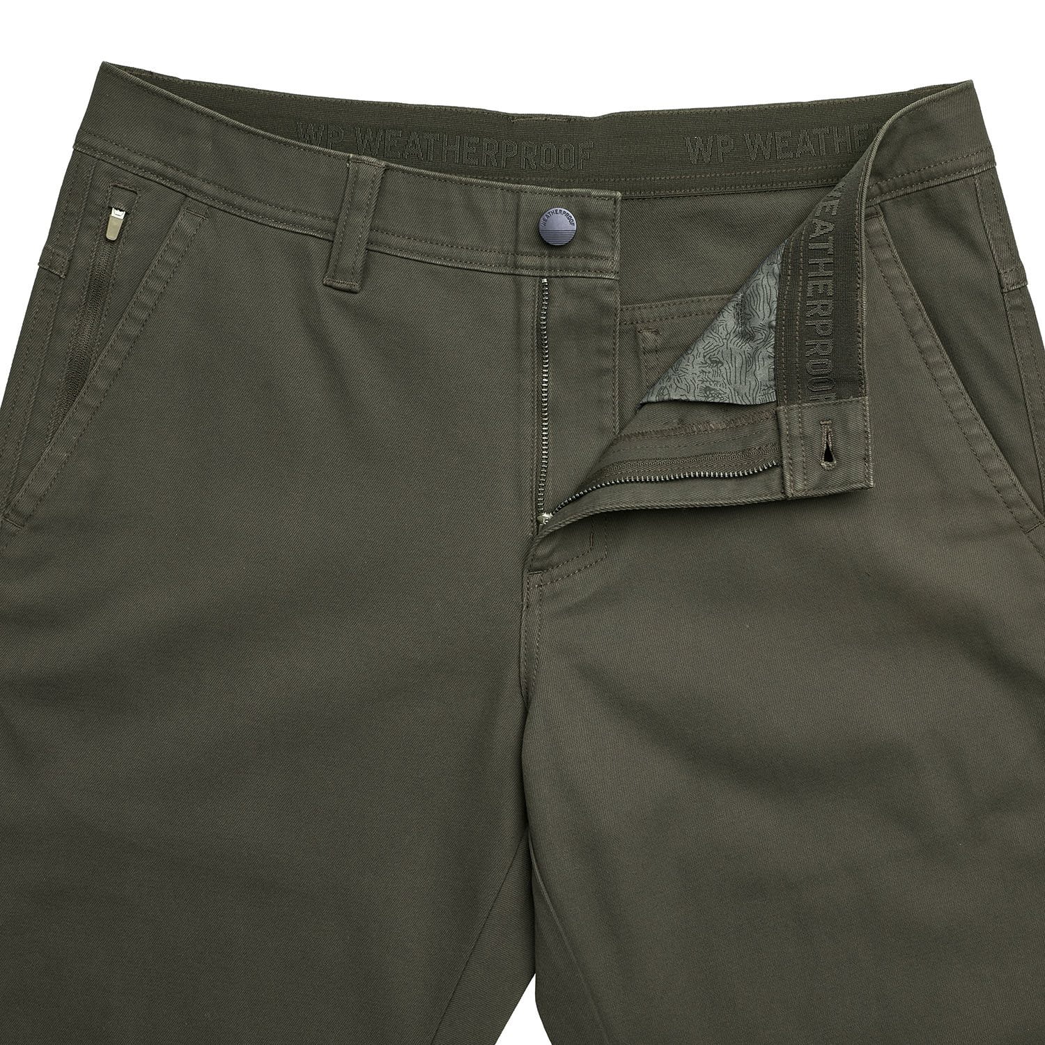 WP Weatherproof Men’s Terrain Utility Pants — Olive, 34×30 4