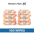 thumbnail image 2 of Member's Mark Facial Cleansing Towelettes, 20 ct., 8 pk., 2 of 7