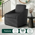 thumbnail image 2 of Studio Living Hanna Swivel Accent Chair, 2 of 7