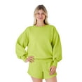 thumbnail image 1 of Member's Mark Women's Cozy Crewneck Sweatshirt, 1 of 9