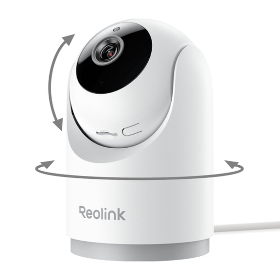 Reolink E331 2K+ Wi-Fi Pan-Tilt Indoor Camera with Auto-Tracking & Cry Detection