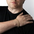 thumbnail image 4 of Diamond Cut Rope Chain Bracelet in 14K Gold, 4 of 6