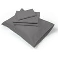 thumbnail image 3 of Purity Home Brushed Organic Cotton Percale Sheet Set, Assorted Sizes, 3 of 9