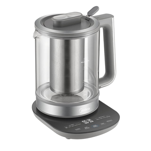 Midea 9-in-1 Digital 2L Electric Kettle & Tea Maker with Infuser