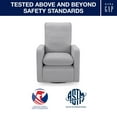 thumbnail image 7 of babyGap by Delta Children Cloud Recliner with LiveSmart Evolve, Choose Color, 7 of 9