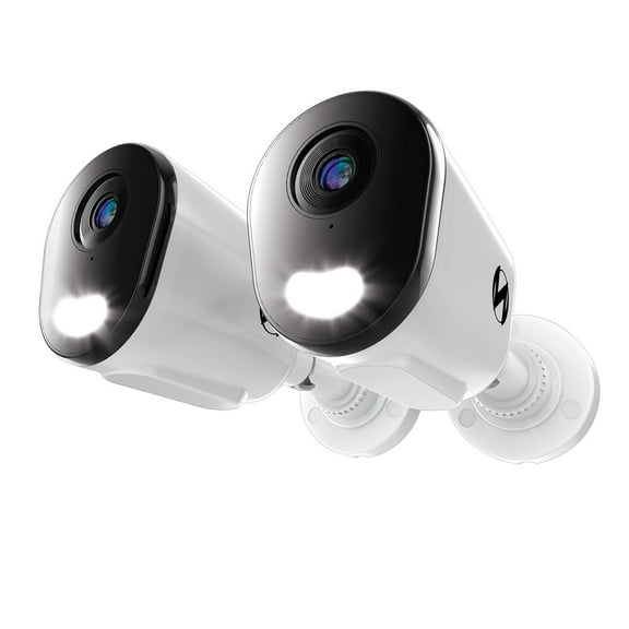 Night Owl Wired 4K Deterrence Security Cameras, 2pk.
