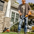 thumbnail image 2 of Worx 40v Combo, Includes 20" Push Mower, 13" String Trimmer, Quiet Tech Blower, 2 of 9