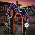 thumbnail image 1 of Member's Mark 10' Pre-Lit Haunted House Arch, 1 of 6