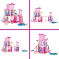 thumbnail image 3 of Barbie Dreamhouse Dollhouse, 2 Pools, 2 Slides, 2 Houses, Elevator & 65+ Accessories, 3 of 6
