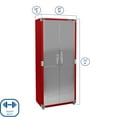thumbnail image 2 of Seville Classics UltraHD Storage Cabinet, 30" W x 18" D x 72" H, 2 of 13