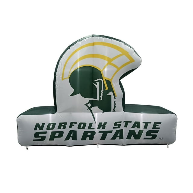 Logo Brands Norfolk State Spartans Pre-Lit 7’x10’ Inflatable
