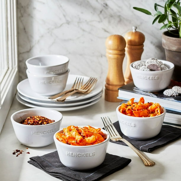新品HENCKELS ヘンケルス、セラミック 食器セット ホワイト Henckels Ceramic 6-Piece Round Ramekin Set - Samsclub.com