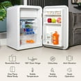 thumbnail image 3 of Cooluli Curve Mini Fridge 1.7 cu ft & 3.8 cu ft, 3 of 7