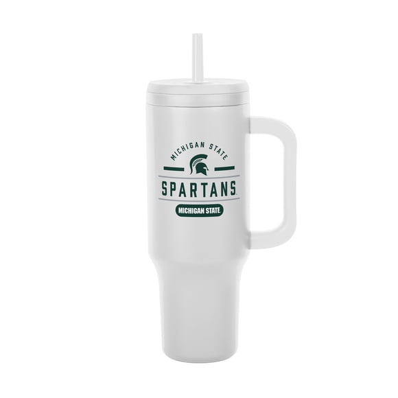 Logo Brands Michigan State Spartans Stainless Steel Leakproof Tumbler