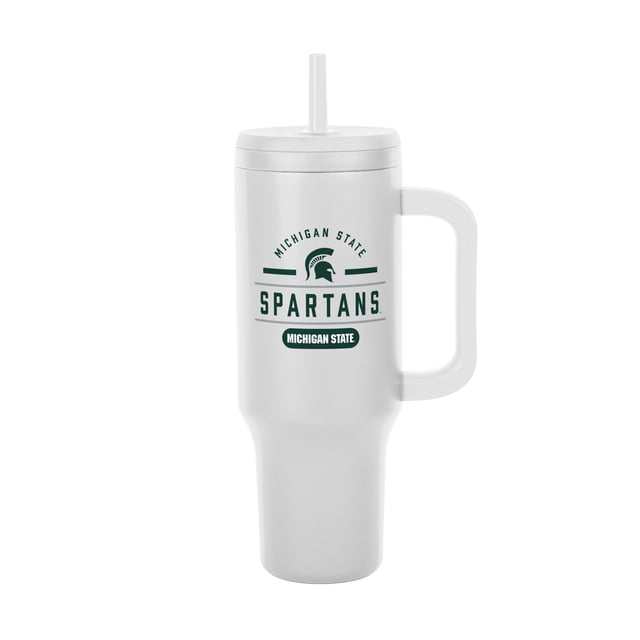 Logo Brands Michigan State Spartans Stainless Steel Leakproof Tumbler