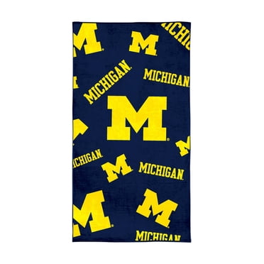 Logo Brands Michigan Wolverines 38"x72" Beach Towel