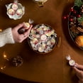 thumbnail image 7 of Lindt Lindor Holiday White Chocolate Peppermint Truffles, 19 oz., 7 of 7