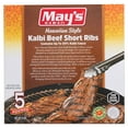 thumbnail image 3 of May's Hawaiian Style Kalbi Beef Short Ribs, Frozen, 5 lbs., 3 of 5