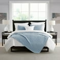 thumbnail image 2 of Swift Home Oversized Crinkle Enzyme Wash Quilted Coverlet, Assorted Sizes, 2 of 6